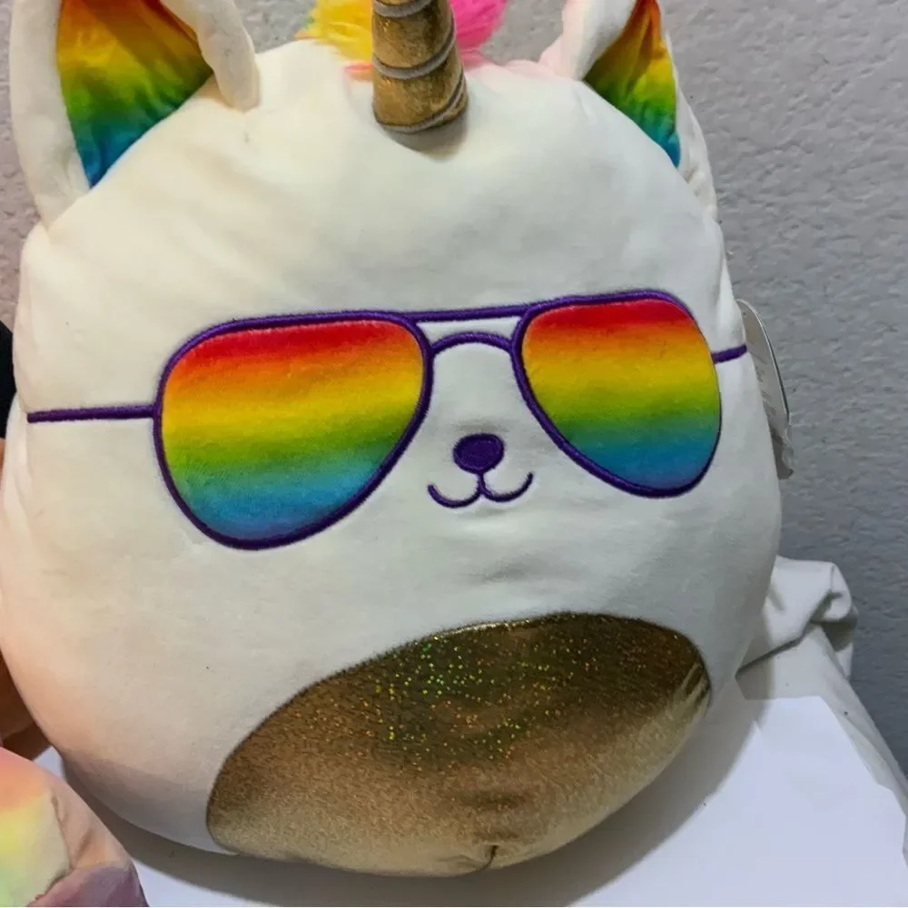 Lot 3 Squishmallows 12 Inch The Rainbow PRIDE 8” Margie 8”  Candy the Tie-Dye
